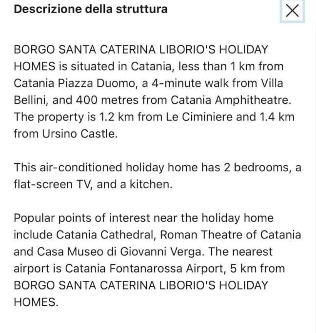 Borgo Santa Caterina Villa Katanya Dış mekan fotoğraf